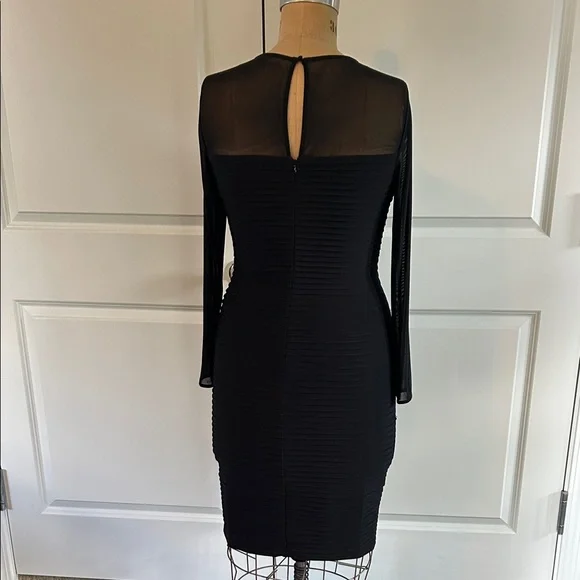 Calvin Klein Black Long Sleeve Dress - Picture 4 of 7